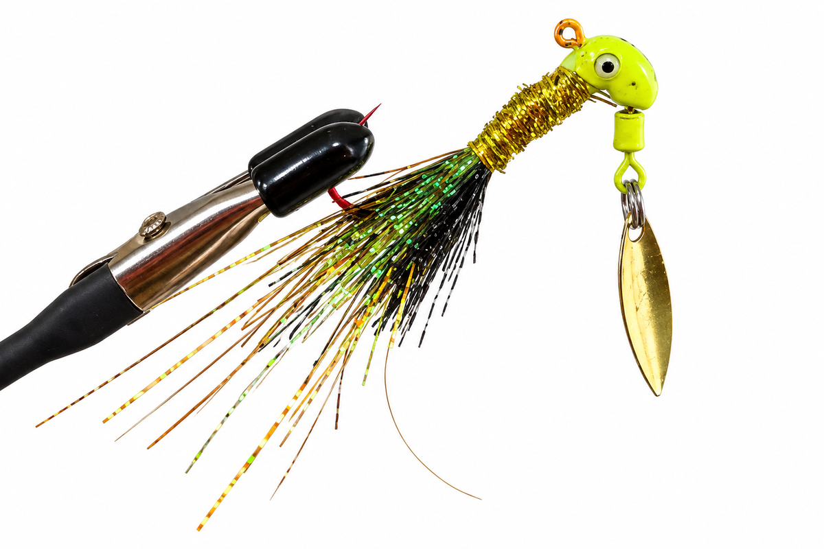 Swamp Gold | Hand-Tied Jig