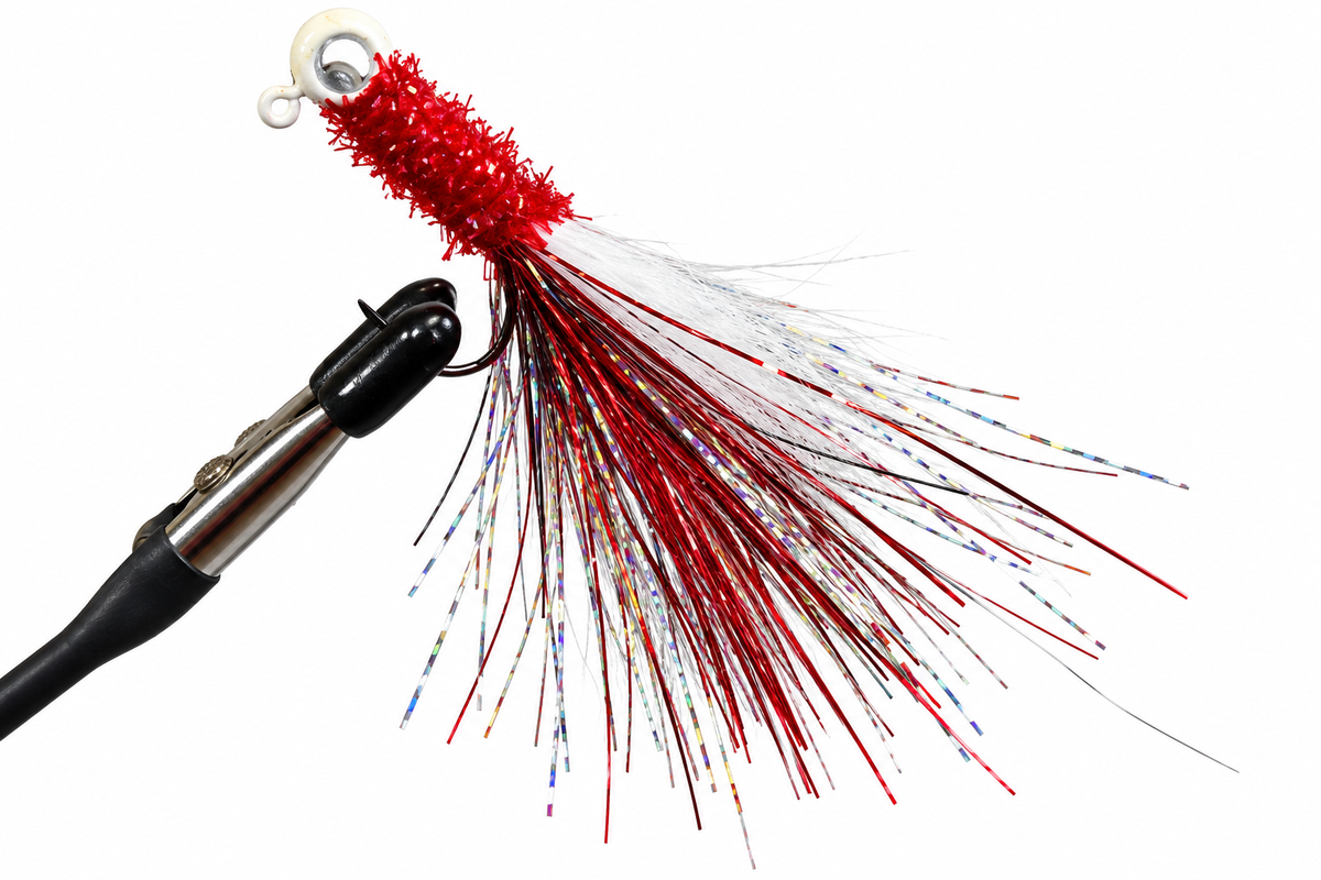 Red Tide | Hand-Tied Jig Made